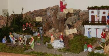 presepe Casa madre 2016