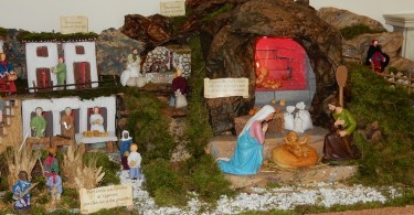 presepe Casa madre 2016