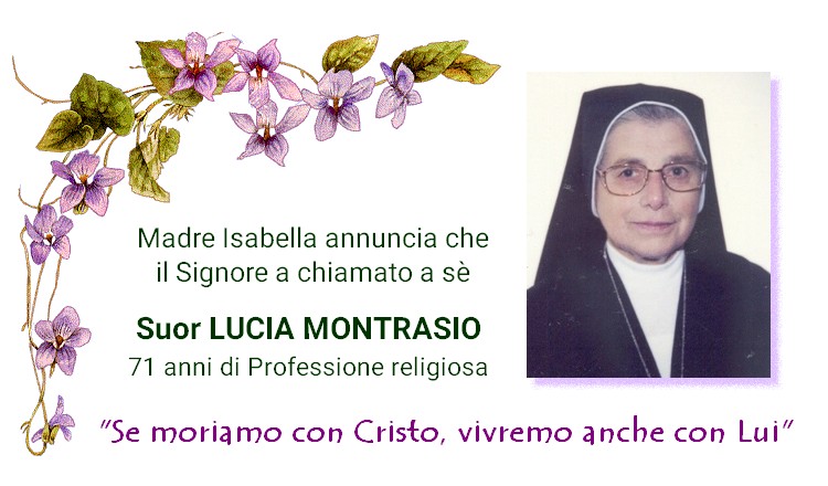 Suor Lucia Montrasio