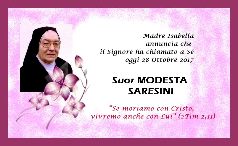 sr Modesta salini