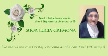 Suor Lucia Cremona