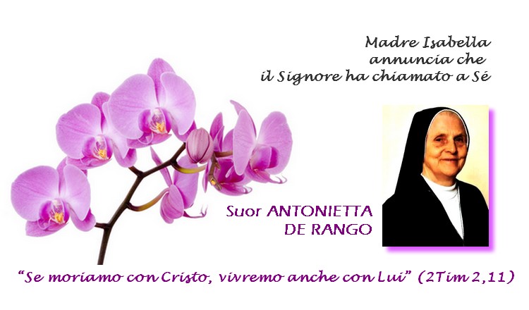 sr Antonietta De rango